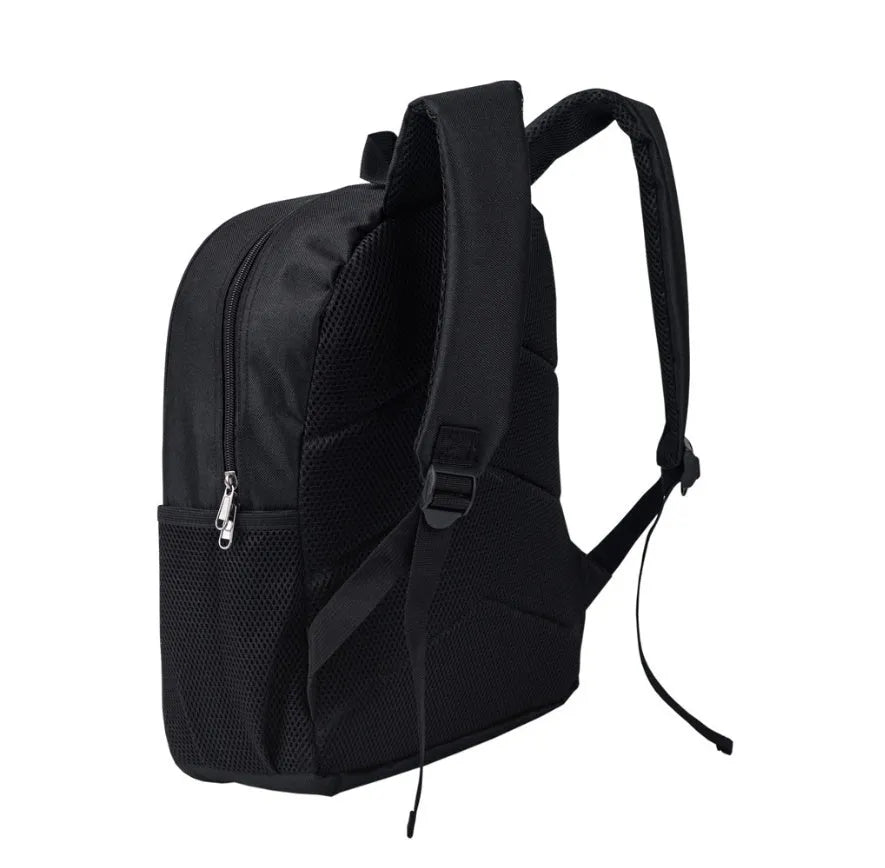 Jurassic dinosaur 3D printed backpack on a student, polyester, waterproof, medium size 40x30x13cm, 16 inch laptop pocket