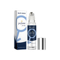 Small 10ml spray bottle of men's cologne with bergamot, patchouli, and jasmine scent.