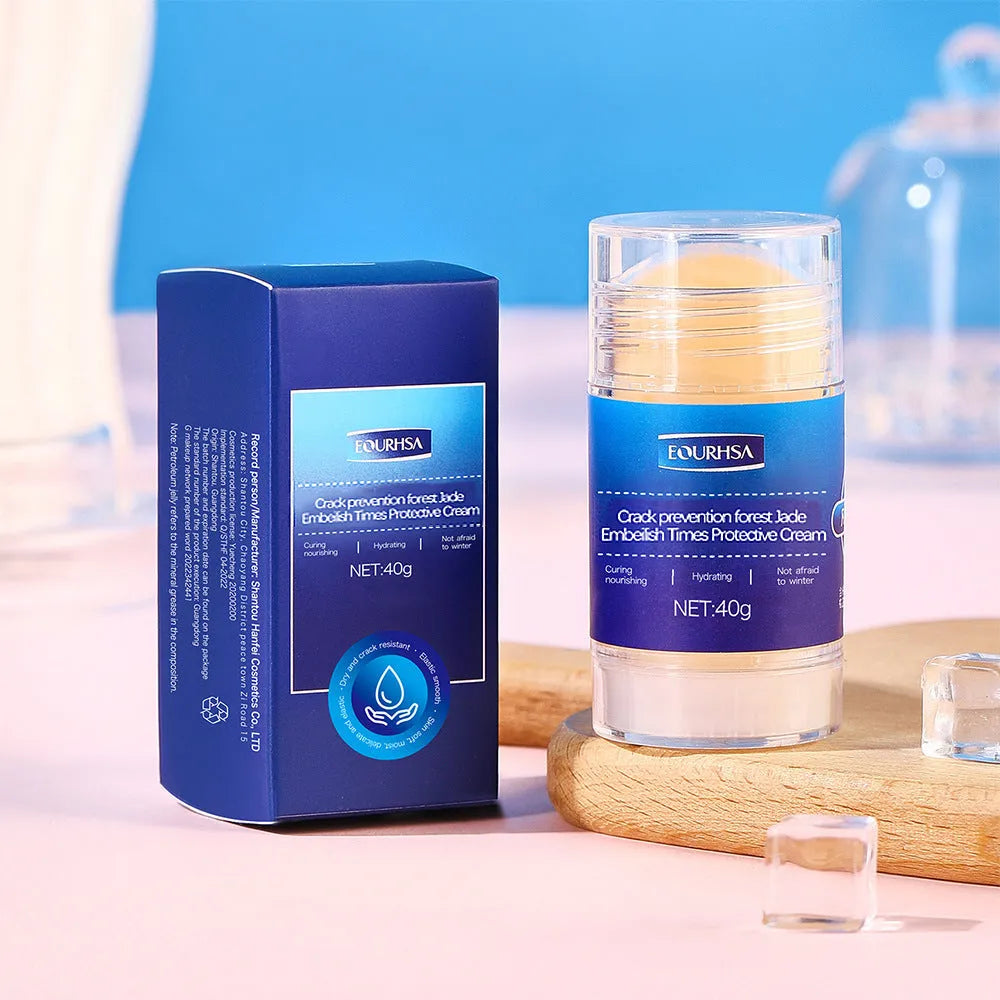 Moisturiser solid stick balm for hands and feet in various fragrance options