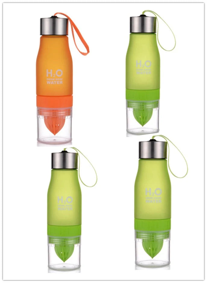 Frosted Plastic Lemon Cup in various colours, BPA-free, 650ml capacity