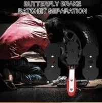 Blue brake piston compressor wrench with 40-75mm range for disc brake caliper retraction