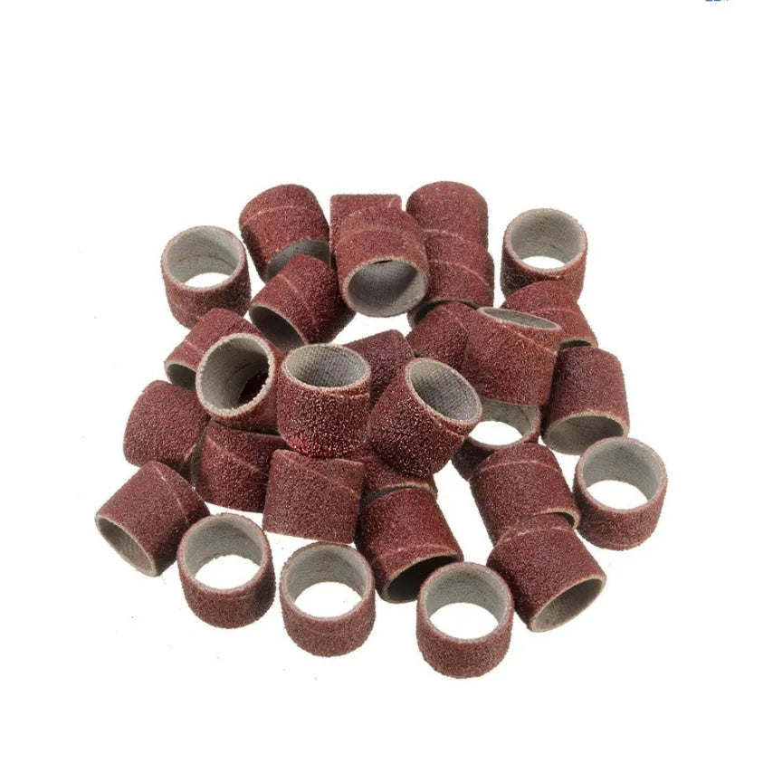 150 piece electric grinder accessories combo set with sandpaper rings and steel copper diamond wool attachments