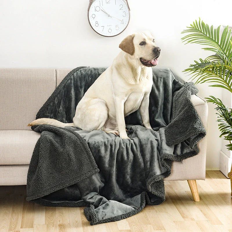 Cozy All-Season Pet Blanket for Dog Kennel