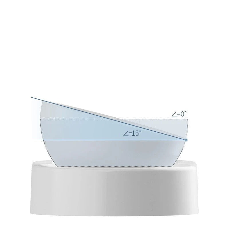 Double bowl automatic pet drinking and feeding bowl with water dispenser