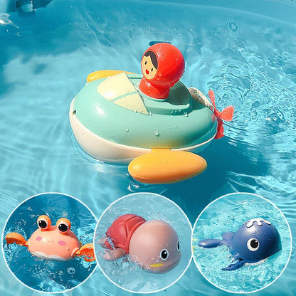 Cool Tour Pig ABS plastic baby water toy for safe and fun play