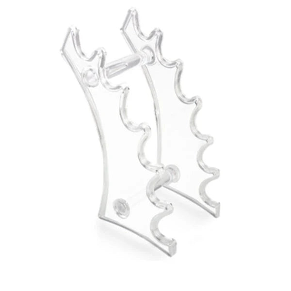 14-hole makeup brush holder in various colours for organizing and drying brushes