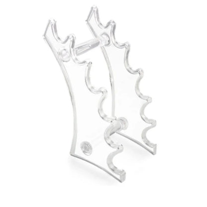 14-hole makeup brush holder in various colours for organizing and drying brushes