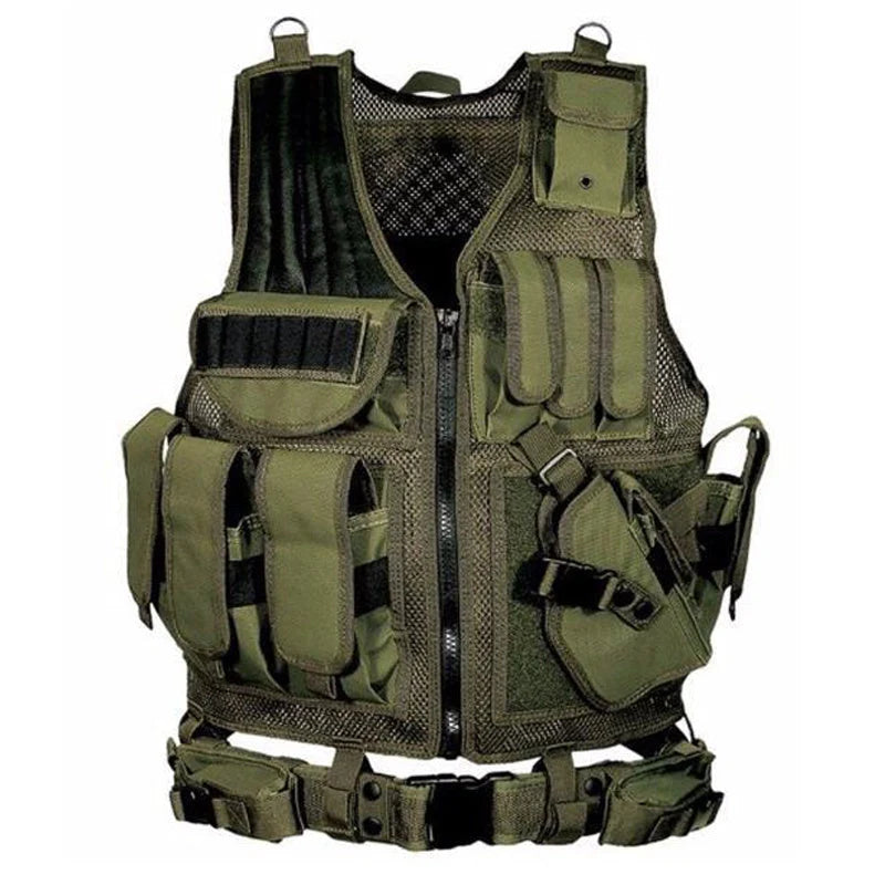 Tactical Vest with Molle System for outdoor activities