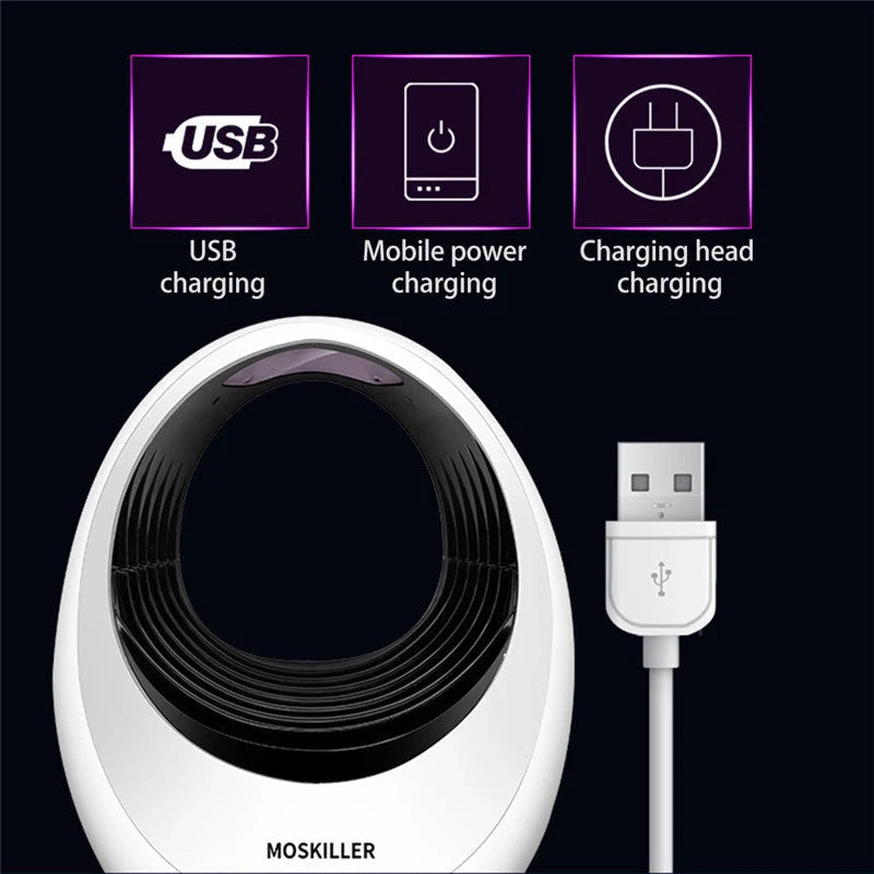 White LED Photocatalyst Mosquito Repellent Lamp with USB interface