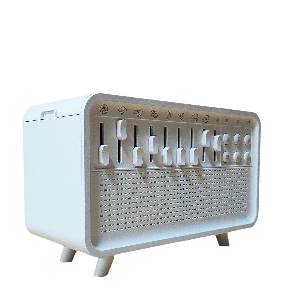 3-in-1 Bluetooth speaker with white noise and humidifier function in European design