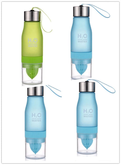 Frosted Plastic Lemon Cup in various colours, BPA-free, 650ml capacity