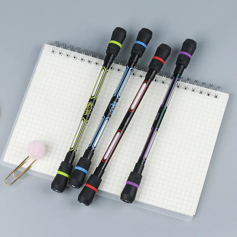 22cm long ABS plastic pen spinning practice pen for beginners with various colour options