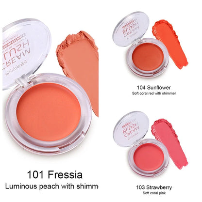 PHOERA Light And Brightening Blush Cream in eight shades for a radiant complexion