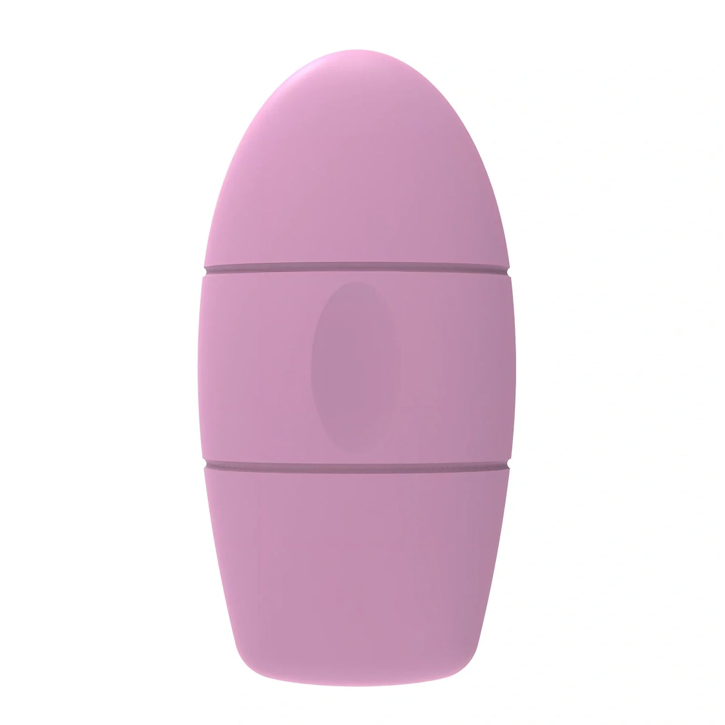 Pink silicone ice face roller mould for cooling massages, reducing pores and dark circles, compact 10-15cm design