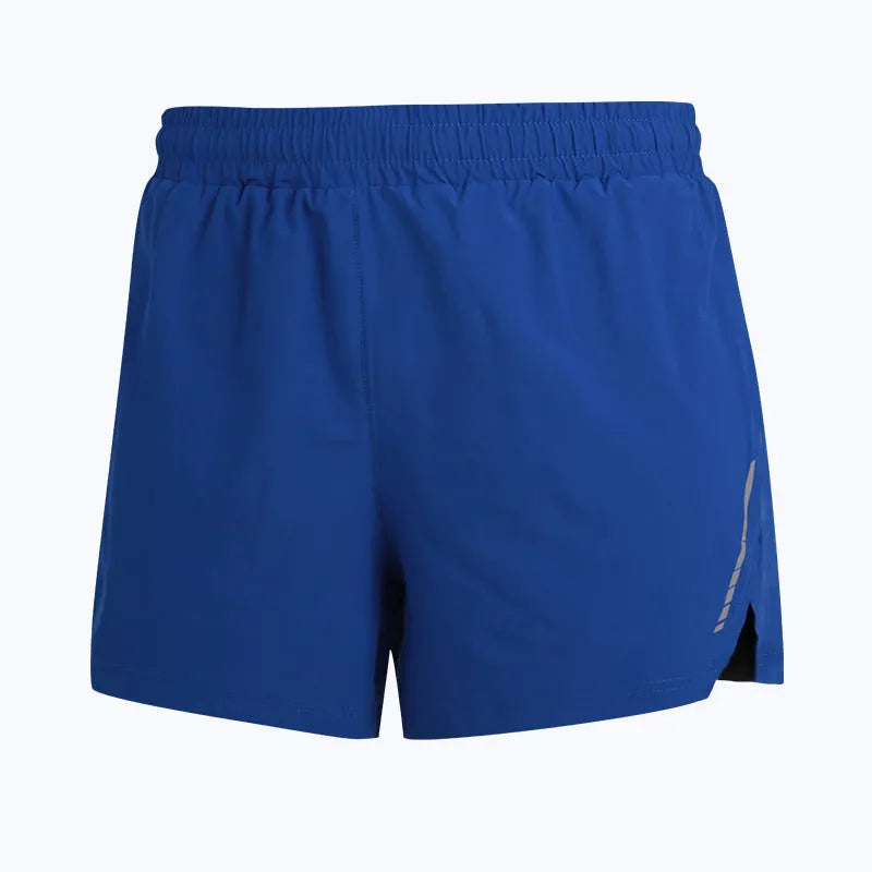 Men's quick-dry marathon running shorts in straight-leg style available in four colours