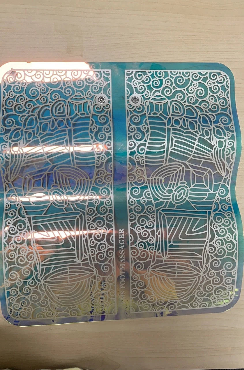 EMS Foot Massager Mat with adjustable modes and USB charging