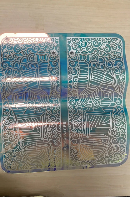 EMS Foot Massager Mat with adjustable modes and USB charging