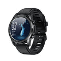 Youth2 black smart bracelet with body temperature monitoring on a wrist