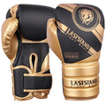 Professional PU boxing gloves for Sanda and combat training in multiple weight and colour options.
