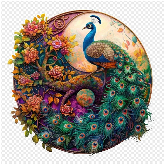 PuzzlesUp Round And Rectangle Wooden Box - Handcrafted Storage Solution