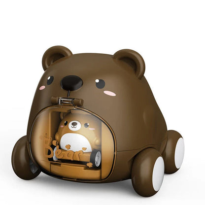 Dinosaur Push Car Sliding Animal Toy Car in various designs for children's play