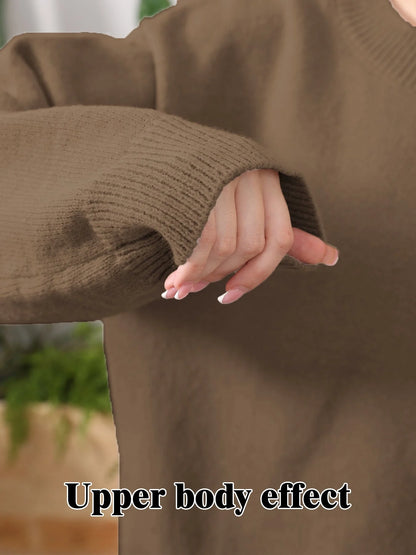 Women's home clothing set in brown camel, soil gray, and light grey - comfortable loungewear for relaxation