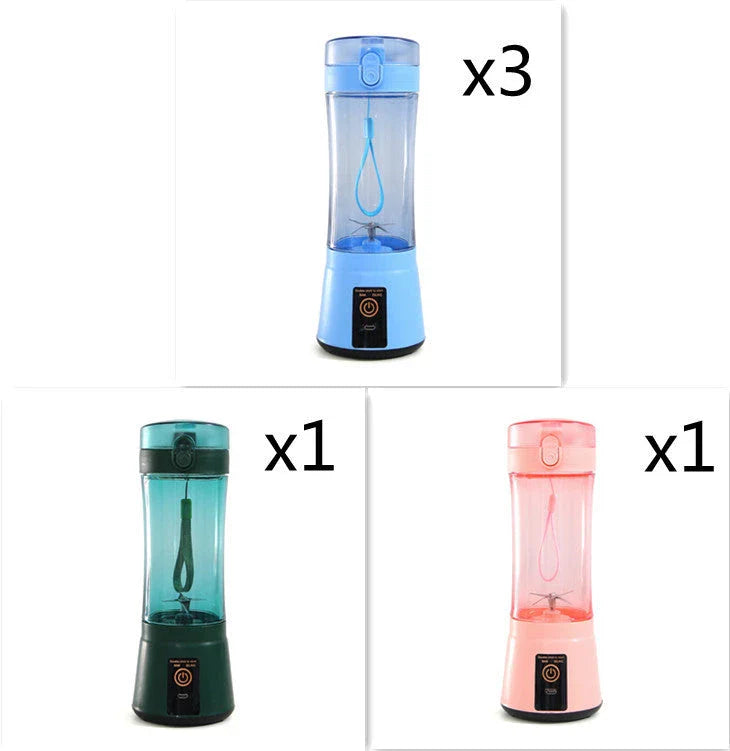 Rechargeable USB Smoothie Blender with Automatic Safety Features for Convenient, Portable Blending