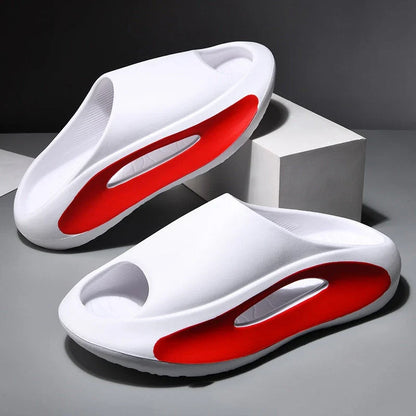 Unisex peep toe slippers for summer beach sports, available in multiple colors