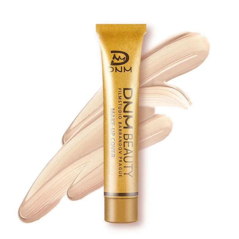 Small gold tube concealer 30g with model options for acne and freckle coverage
