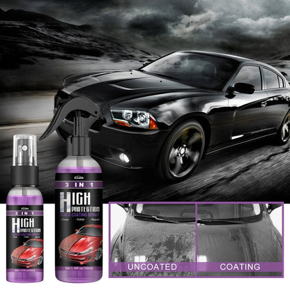 3 In 1 High Protection Fast Car Paint Spray Automatic for quick and easy car paint touch-ups