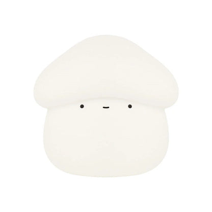 UNew Mushroom Night Lamp with warm white light and silicone base