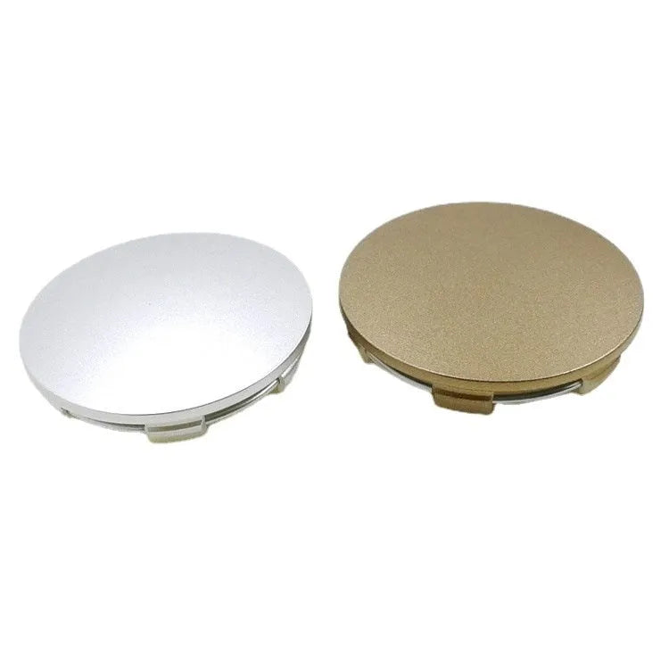 65mm diameter car wheel hub centre cover in antique copper finish.