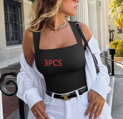 Square neck sleeveless slim fit jumpsuit in various colours for summer wear