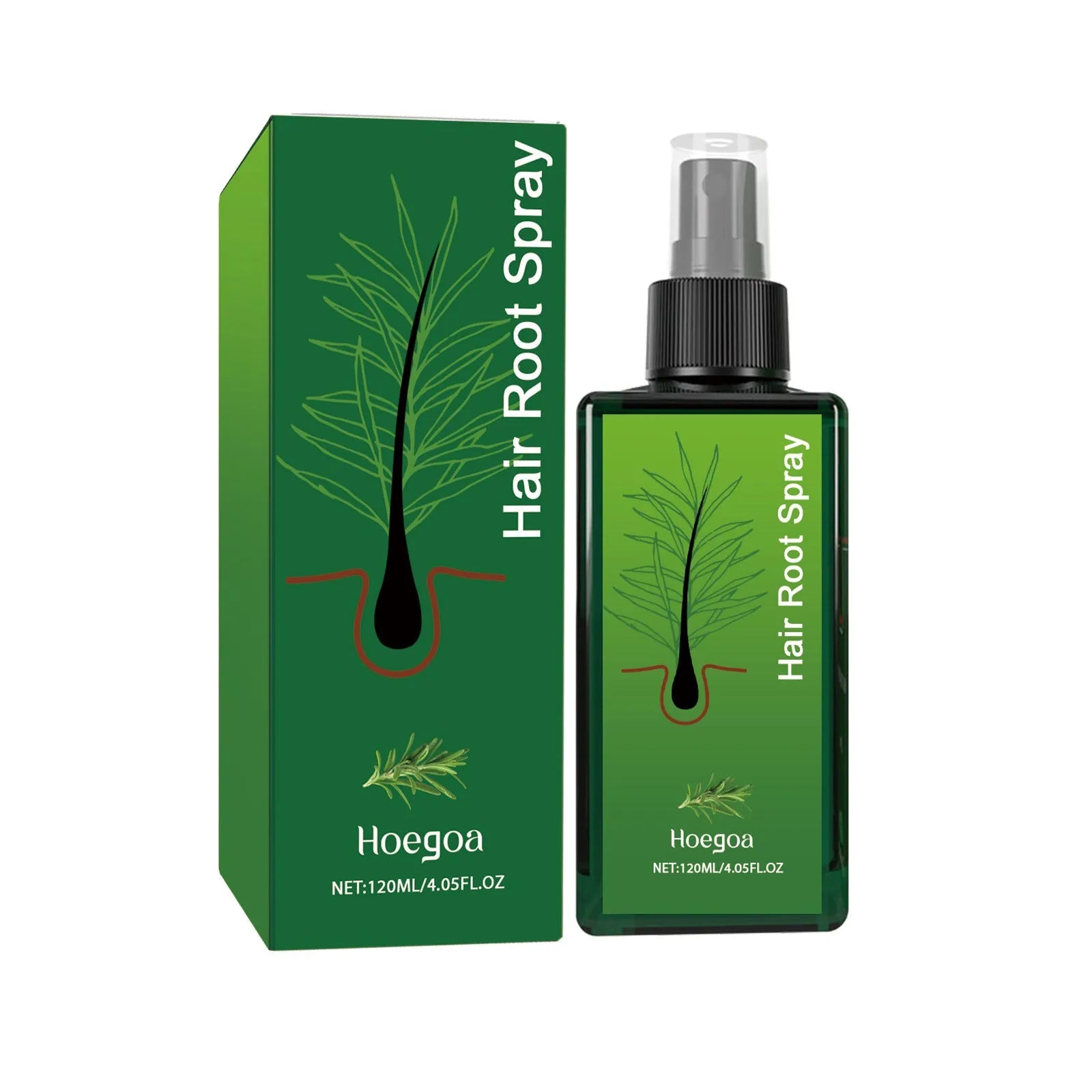 Rosemary dense hair essential oil spray bottle 120ml for hair application