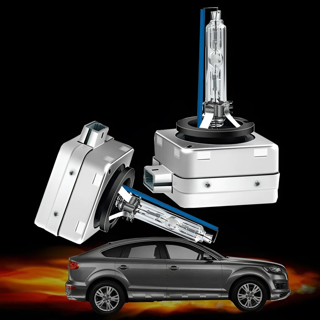 Automotive Xenon bulb lens lamp with aluminium alloy shell for D1S or D1R headlights