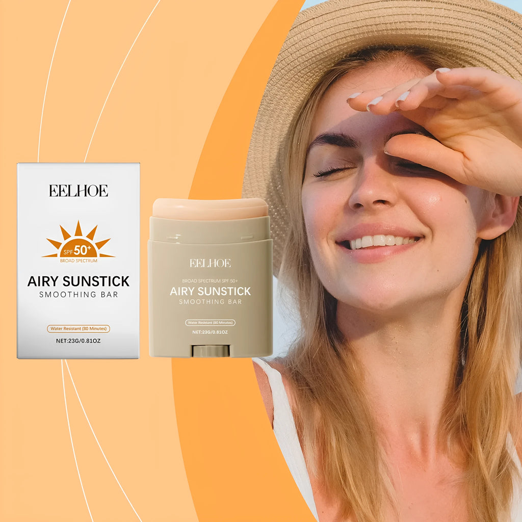 23g sunscreen stick with mineral oil and titanium dioxide formulation for sun protection