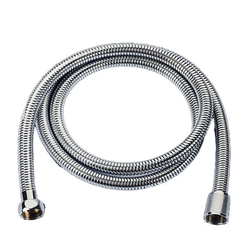 High-pressure handheld shower nozzle with cotton filter and stop button in various colours