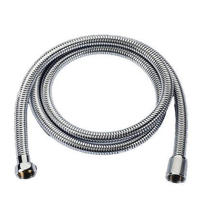 High-pressure handheld shower nozzle with cotton filter and stop button in various colours