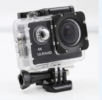4K Waterproof Sport Camera with 30m depth resistance and 170 wide-angle lens