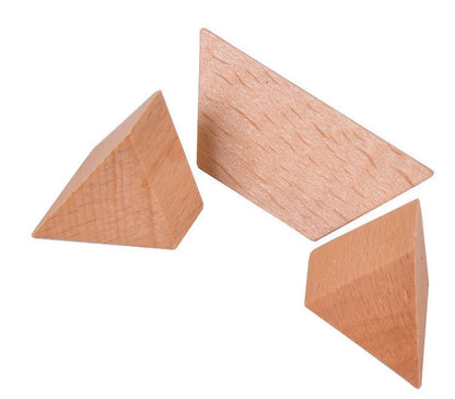 Wooden Kongming Lock Luban Lock Classical Puzzle Toy for cognitive exercise