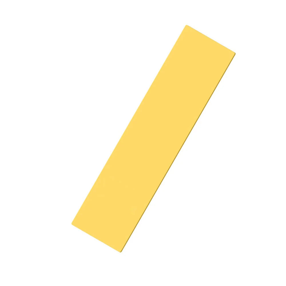 Set of five colour-coded resistance bands for yoga and fitness training, with storage bag