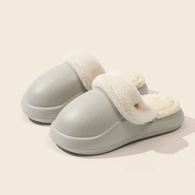 Winter warm non-slip slippers in various colours for men and women