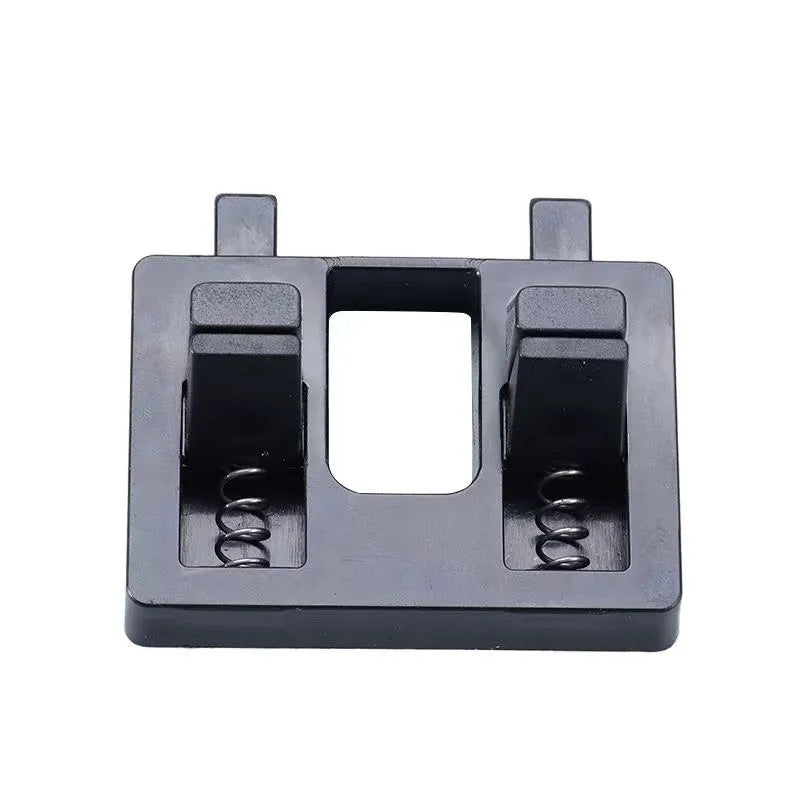 High rebound wire welding fixer made of thick plastic with non-slip surface and double card slots for holding two wires