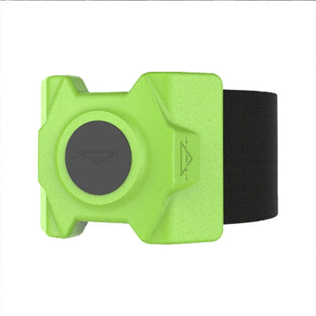 Adjustable magnetic water cup belt in black, blue, and green for fitness and outdoor use