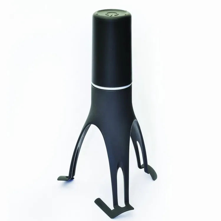 Green Uutensil Stirr automatic cooking mixer device for stirring sauces and soups.