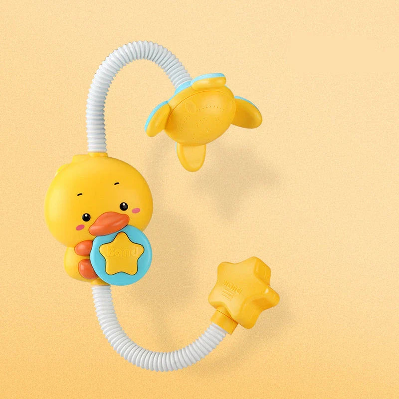 Elephant model electric water spray toy for kids bath time fun