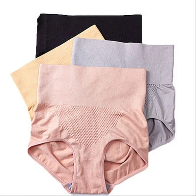 Japanese honeycomb briefs seamless high waist shaping pants in various colours