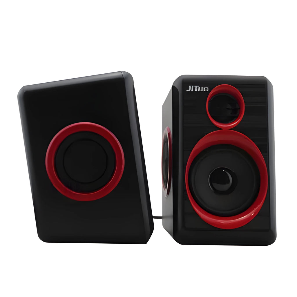 USB cable speaker with 3.5mm audio socket wired computer speaker random colour