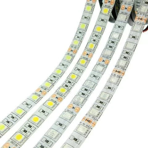 Waterproof LED light strip with 60 high-brightness beads, flexible and durable for any space
