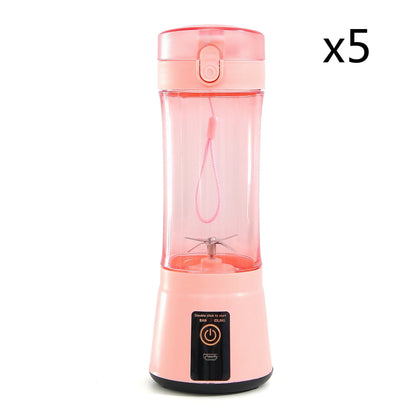 Rechargeable USB Smoothie Blender with Automatic Safety Features for Convenient, Portable Blending